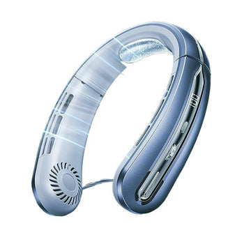 Ventilateur réglage continu 100 vitesses avec affichage numérique moteur silencieux autonomie de 25 heures moteur glace 8 cœues